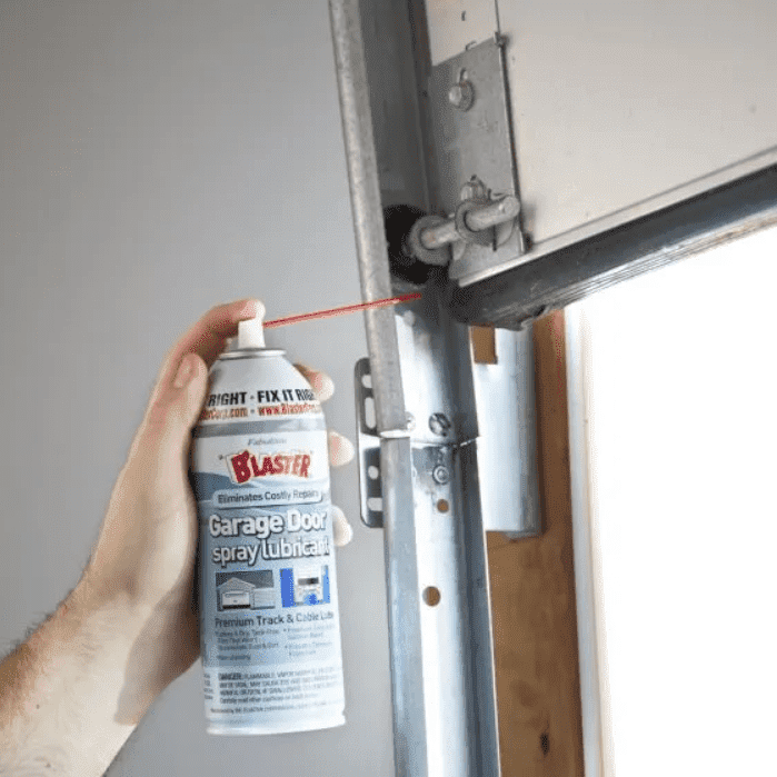 Garage Door Lubricant - Reduce Noise